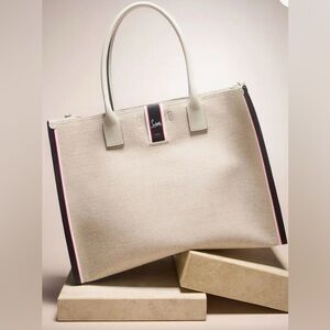 ❌SOLD❌Christian Louboutin EUC-Nastroloubi FAV XL Linen ToteBag-Unisex-Like New!